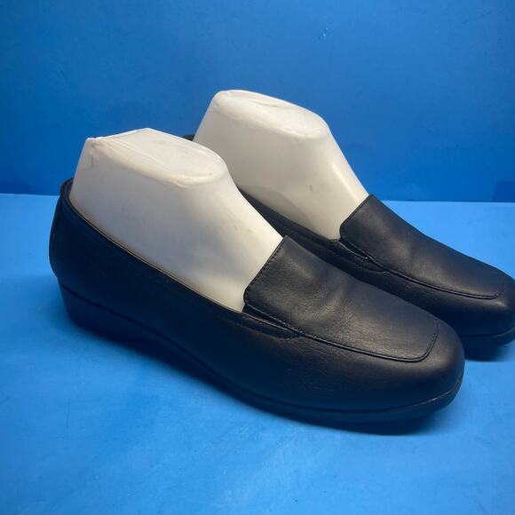 Cobbie Cuddlers 27273 Black Leather Oxford Shoes Womens 7.5 W Excellent Comfort - Picture 2 of 11